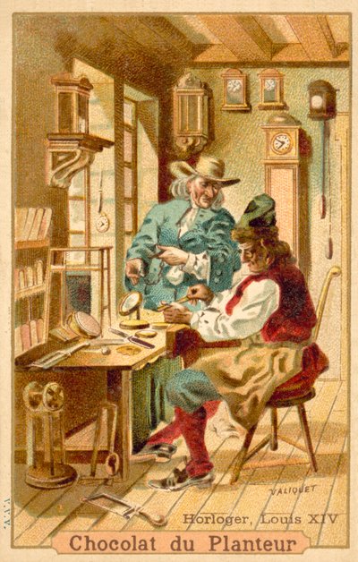 Watchmaker, France, time of Louis XIV by French School